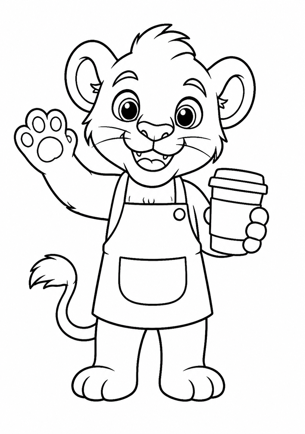 Meet Ari — Ari's Kids Club colouring sheet