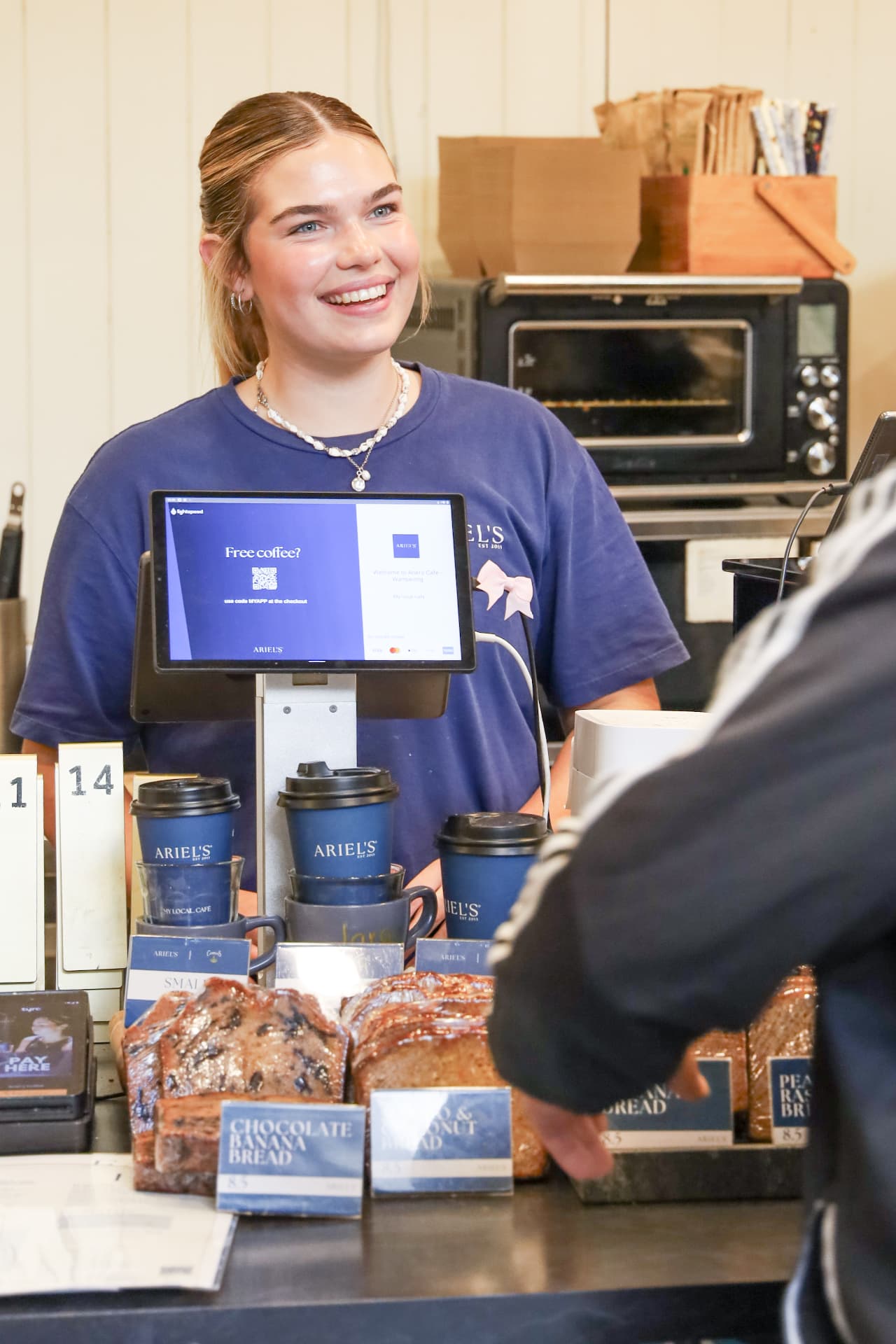 Friendly Ariel's staff member at Warrawong