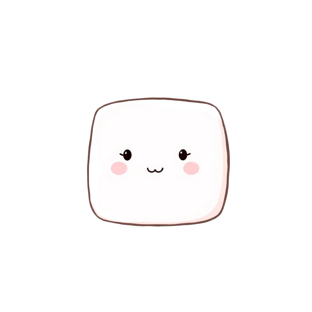 Pink marshmallow
